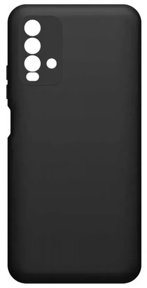 Накладка Xiaomi Redmi 9T силикон матовый Black Zibelino