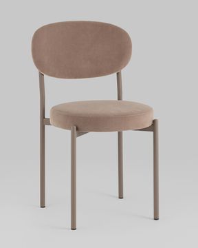 Стул Бриф SN велюр капучино каркас капучино муар, 4шт./уп.