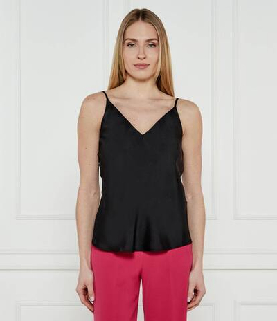 Сатиновый топ Boy Precious Liu Jo - черный(WA5513 T5973)
