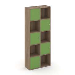 Locker plus Комплект №8 LK.K-008 Дуб Аризона/Зеленый 798*350*1983