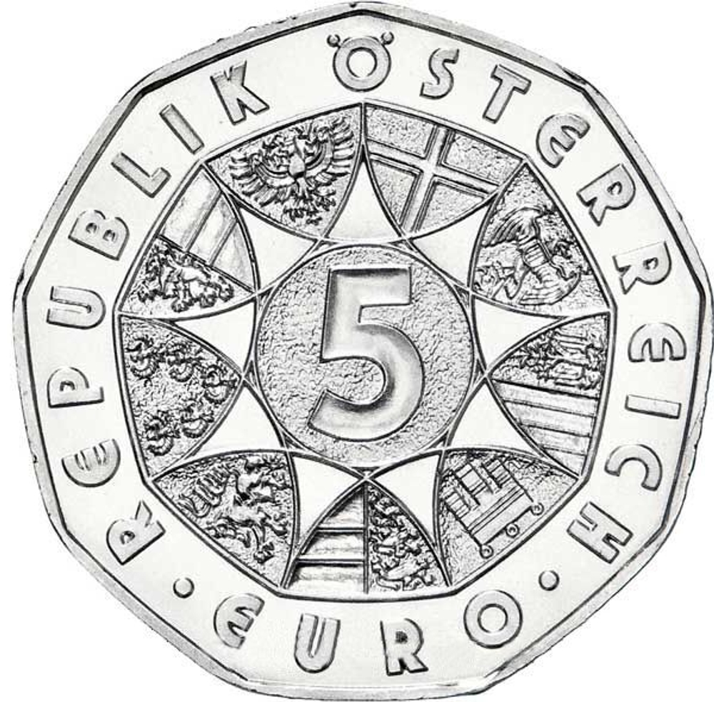 Austria 5 Euro 2010 – Vancouver Winter Olympics "Snowboard"