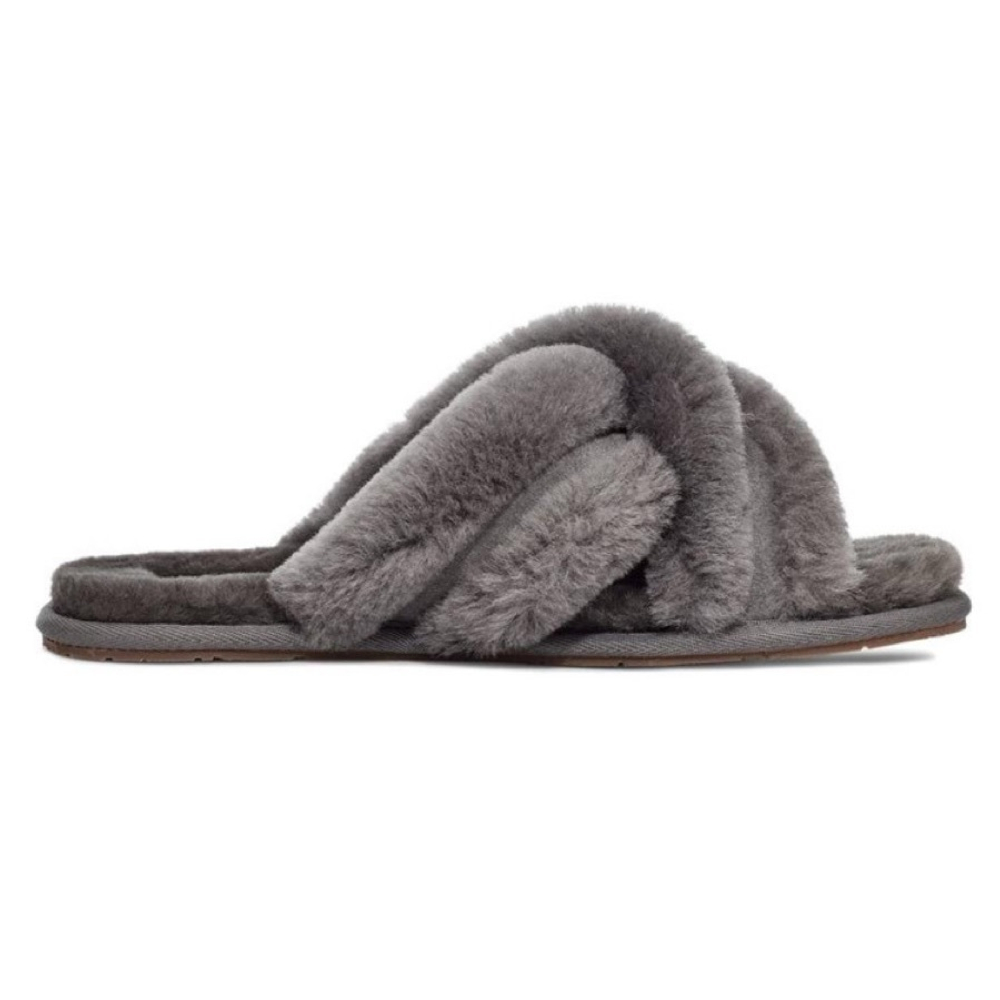UGG Slippers Scuffita Black Grey