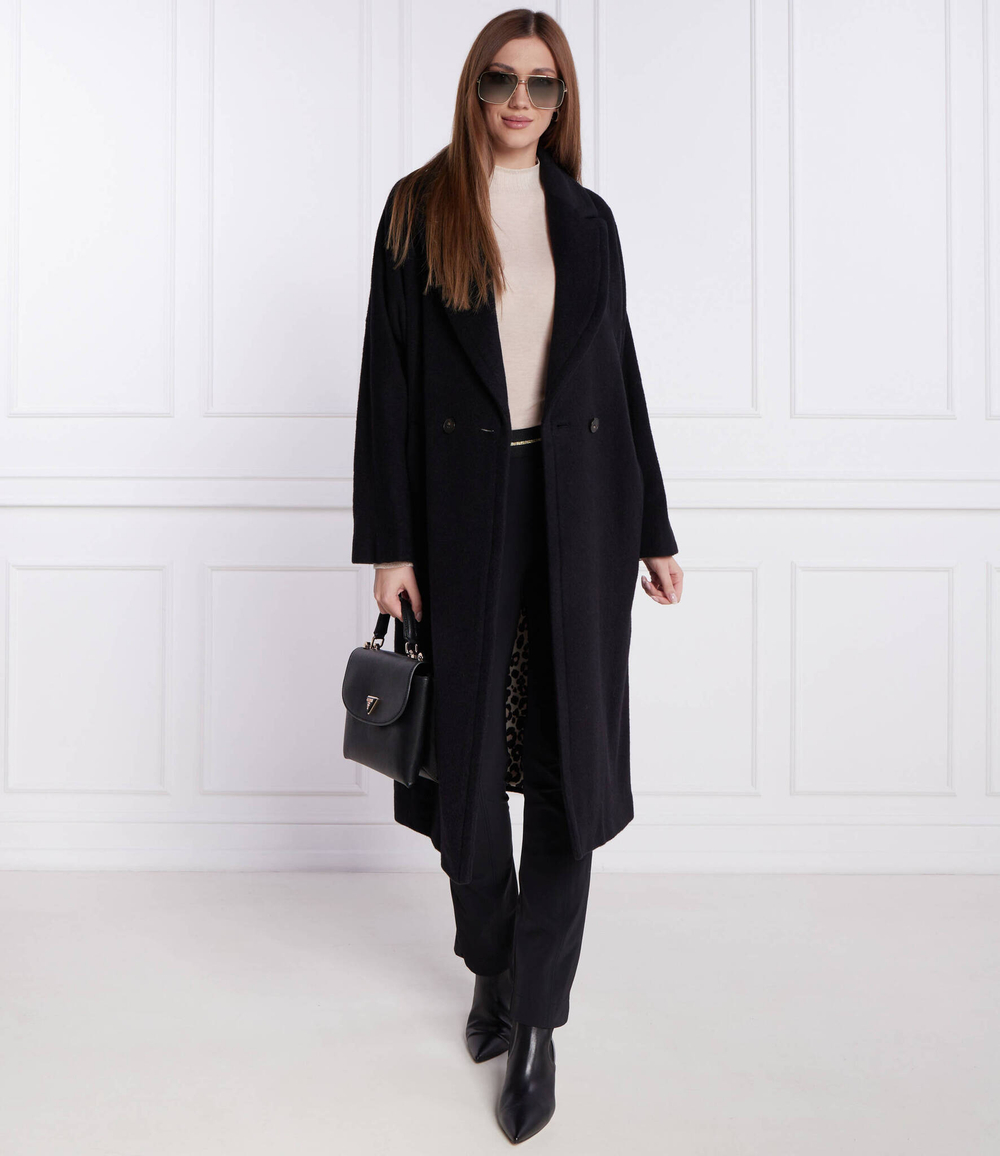 Хлопковое пальто Marc Cain - черный(VC 11.27 W84)