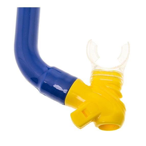 Трубка детская Marlin Joy Blue/Yellow с клапанами