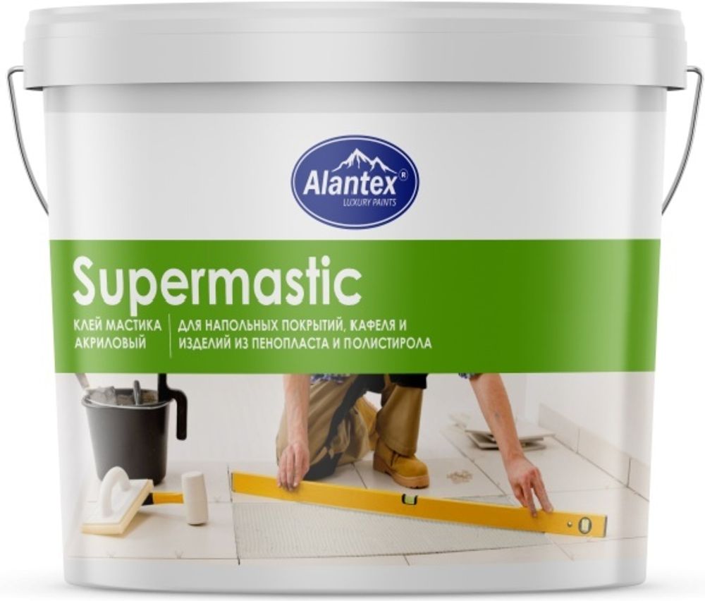 МАСТИКА ALANTEX SUPERMASTIC 1,5Л