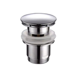 Донный клапан для раковины, 1" 1/4, бел, Frap, F60-8
