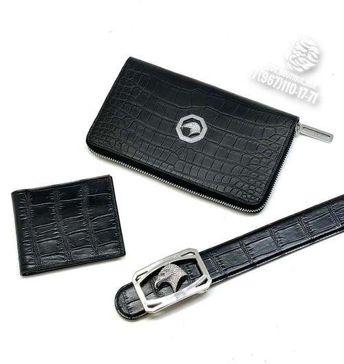 Портмоне из кожи крокодила Stefano Ricci