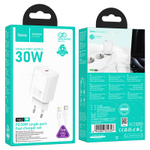Зарядное устройство для Lightning Hoco N62 PD30W (white)