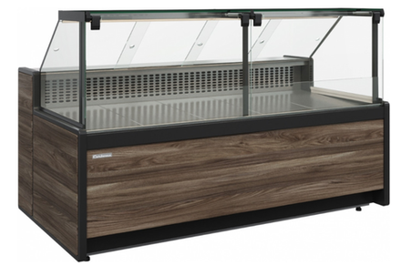 Холодильная витрина CARBOMA BAVARIA 3 GC111 VV 2,5-1 динамика без боковин