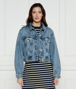 Джинсовая куртка Tommy Hilfiger - голубой(WW0WW43731)