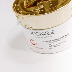 ICONIQUE Professional C+ Colour Protection Colour & UV defence mask - Интенсивная маска для защиты цвета волос. /   200  ml  / GTIN 8059300536339