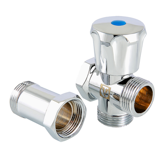 Вентиль-тройник с удлинителем Valtec VT.230.N.05 3/4"х3/4"х3/4"