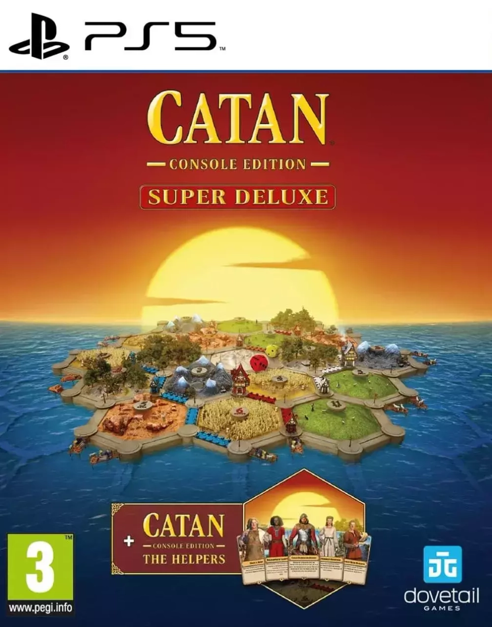 Игра Catan Super Deluxe Console Edition (Английская версия) для PlayStation 5