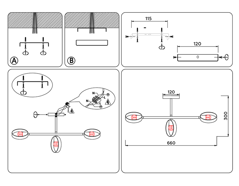 Ambrella Подвесной светильник со сменной лампой Loft TR8229