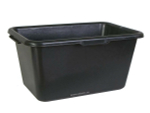 Контейнер строительный 60л прямоуг (черный)