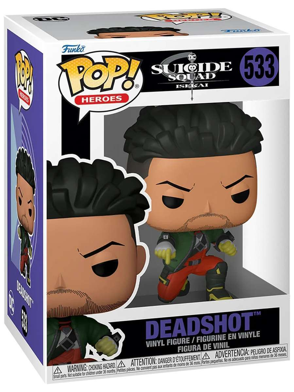 Фигурка Funko POP! Animation DC Suicide Squad Isekai Deadshot (533) 84131