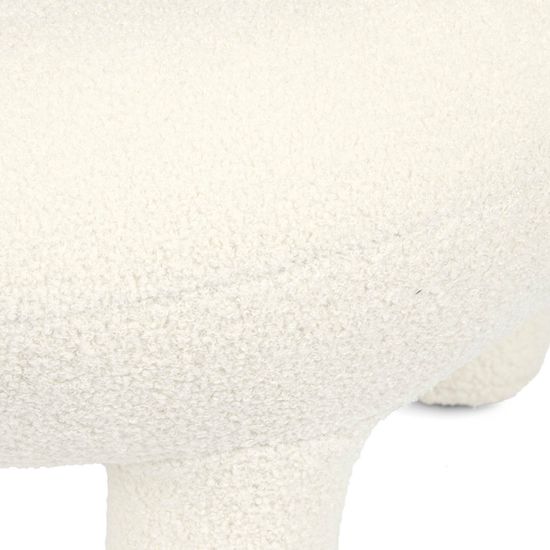 Кресло Plump цвет белый