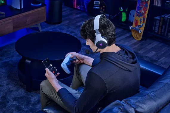 Razer Kaira Pro for Playstation White/Black