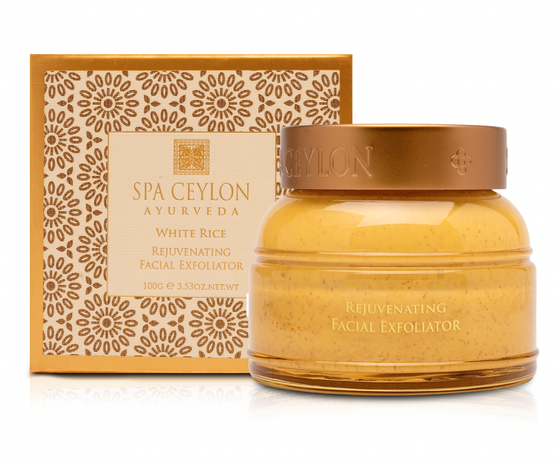 Омолаживающий скраб для лица "БЕЛЫЙ РИС" (100гр)