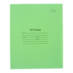 Тетрадь школьная А5 12л клетка 100% (Funguru) микс цветов (комплект 10 шт)