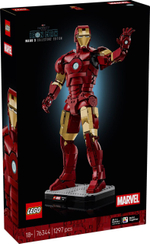 Конструктор Лего Марвел Железный Человек Mark 3 76344 | LEGO Marvel Iron Man MK3 коллекционная модель 1297 деталей 18+
