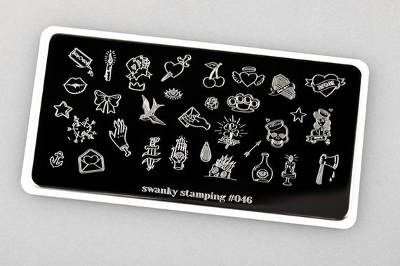 Пластина Swanky Stamping №46