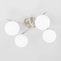 Citilux Адам Смарт CL228A141 RGB LED Умная люстра Матовый Хром