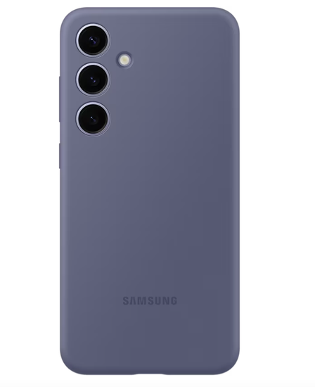 Чехол-накладка Silicone Case S24 ( Фиолетовый)