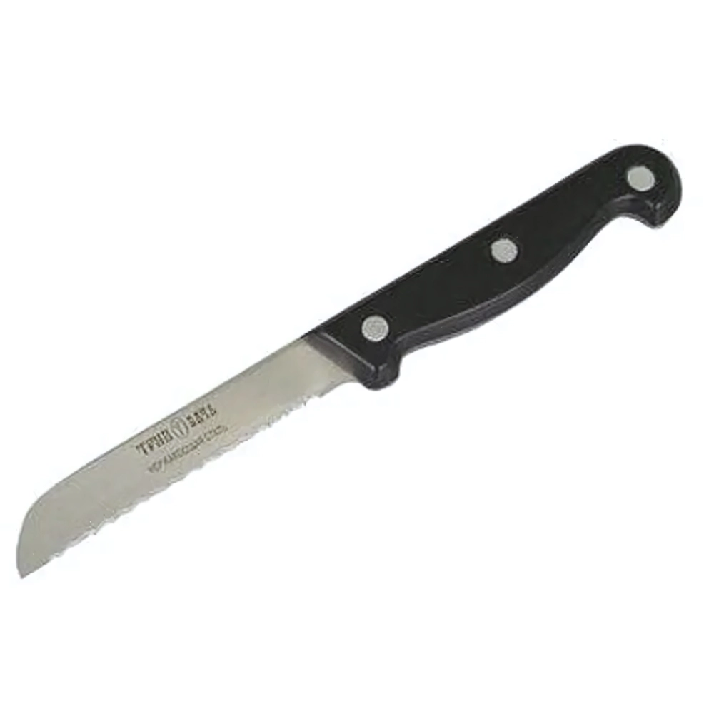 Нож нерж Боярский для овощей 20см пласт/руч С341