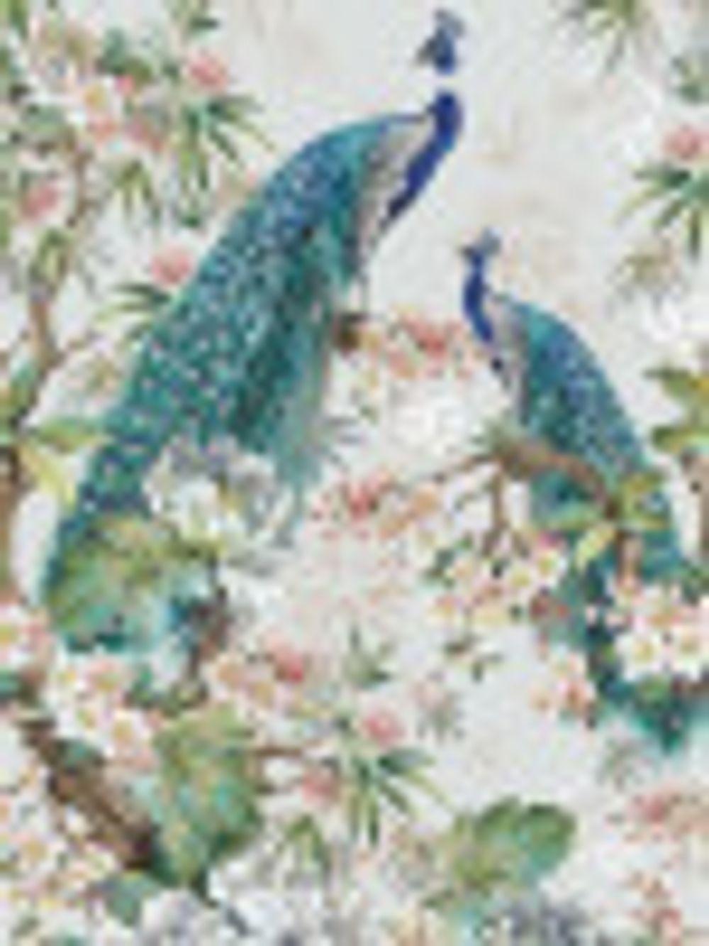 Простынь Сказка "Павлины" 150х215 см, перкаль