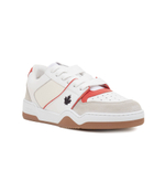 Кожаные кроссовки Dsquared2 - бежевый(SNM0315 01607269)