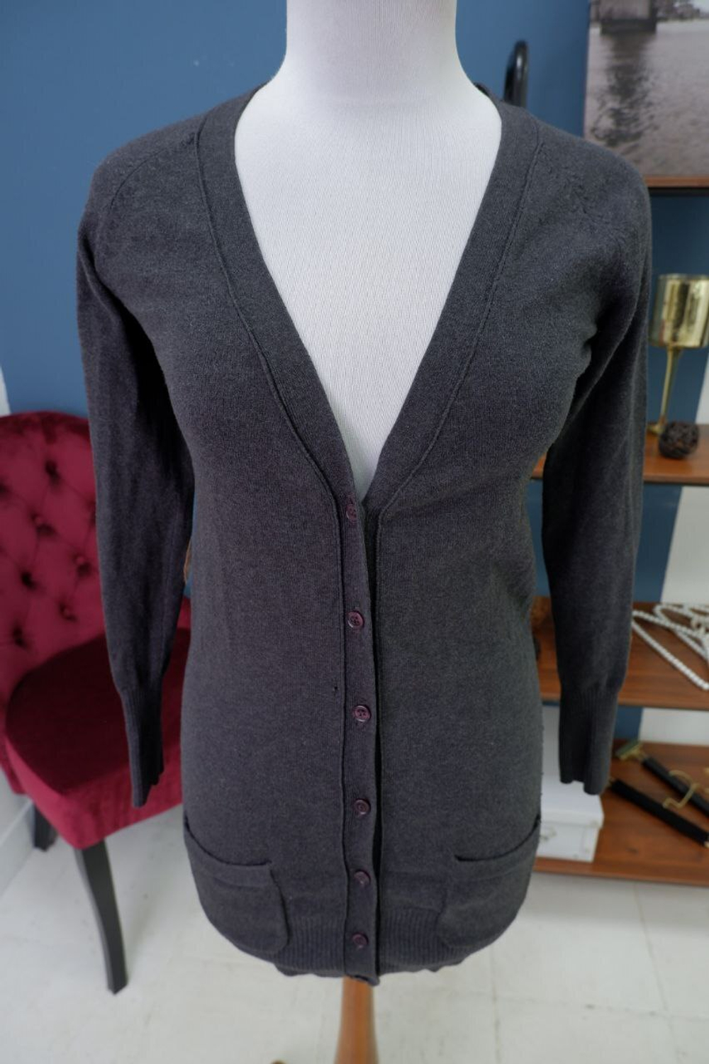 Кардиган Zara на пуговицах 46 размер