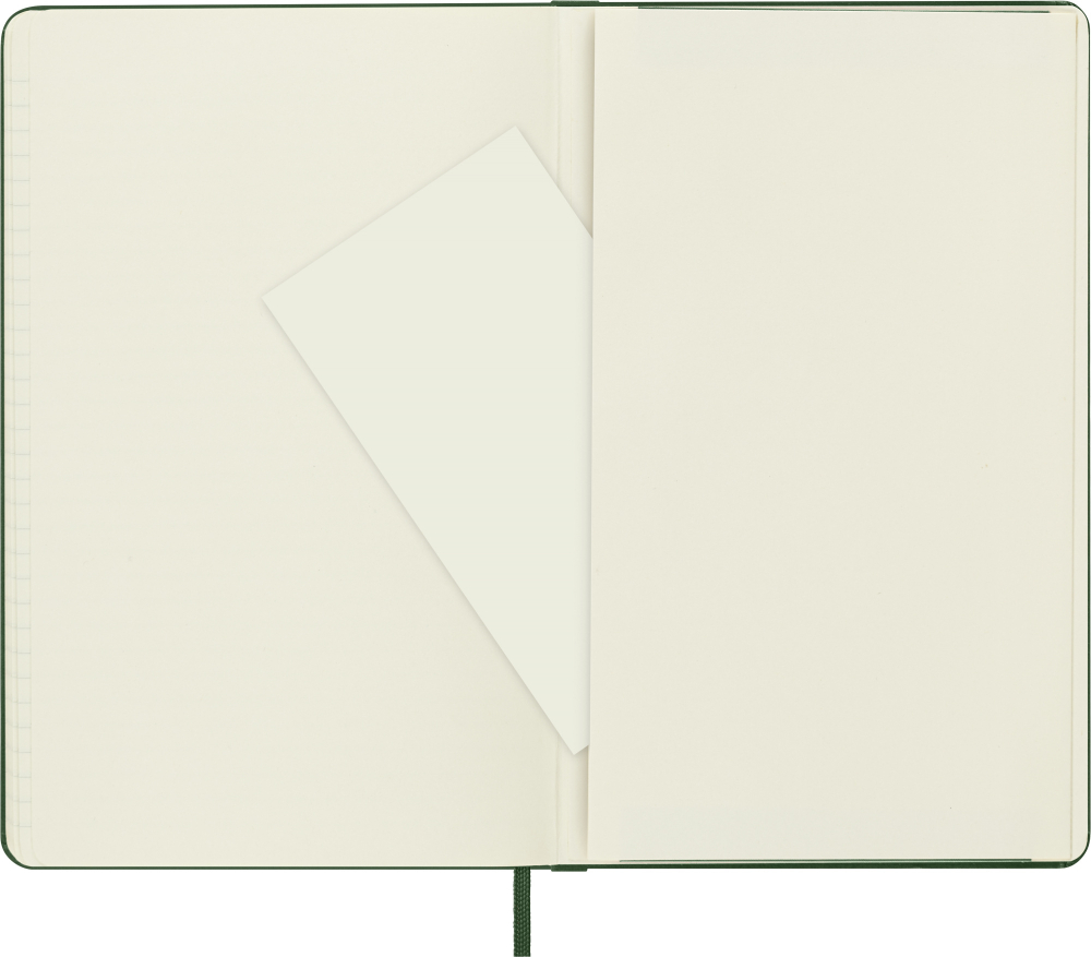 Блокнот Moleskine Classic (QP060K15) 13х21см 240 стр. в линейку, твердая обложка, зеленый