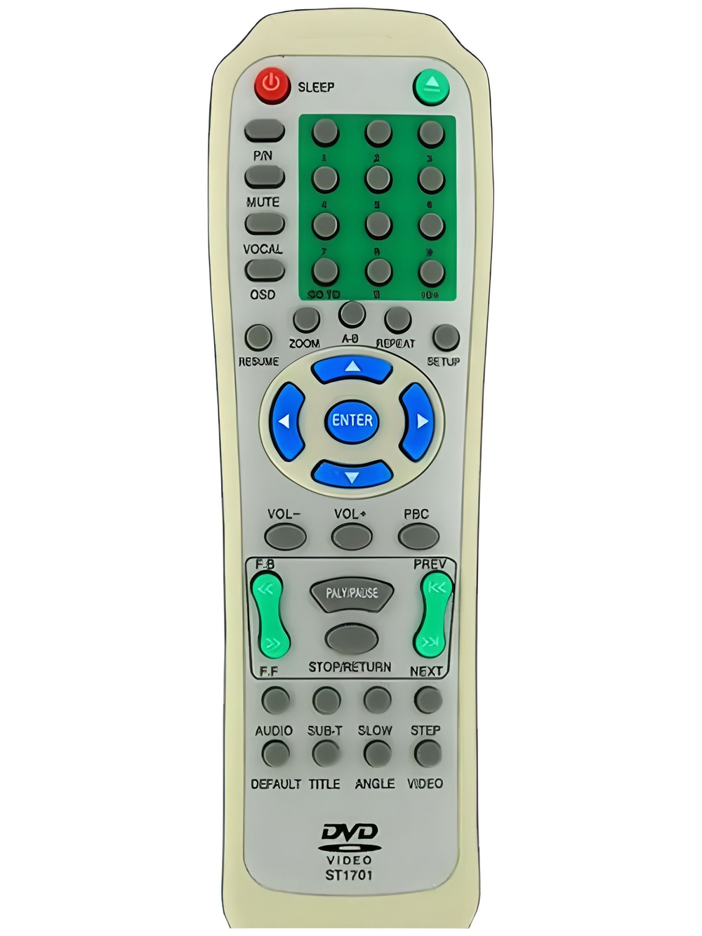 Пульт ST1701 для DVD Saturn