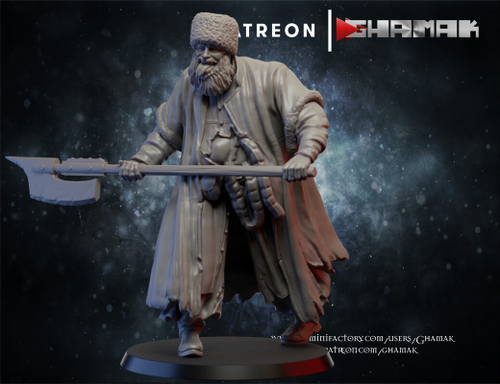 Grand Alliance Death Soulblight Gravelords Vampire Counts Толстый зомби с алебардой №2 миниатюра для dnd, днд, pathfinder, фентези, Настольная игра, НРИ, Варгейм, РПГ