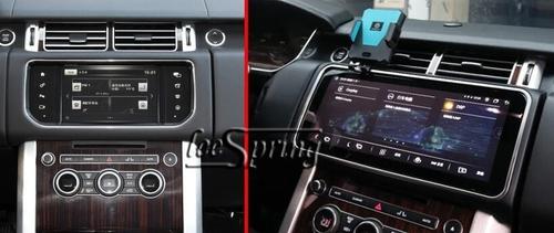 Магнитола для Range Rover 4 2012-2017 (вместо 8" экрана, без поддержки меню BOSCH) - Kuberg NH-R1202 монитор 12.3", Android 9, CarPlay, SIM-слот