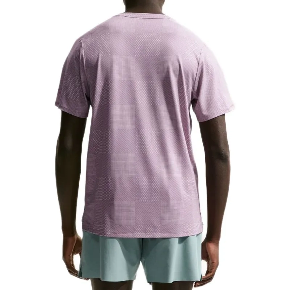 Мужская теннисная футболка Nike Court Advantage Dri-Fit - light violet ore/black