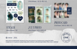 Альбом CHOI SOO HO - ONE 1st Mini Album PHOTOBOOK RANDOM Version