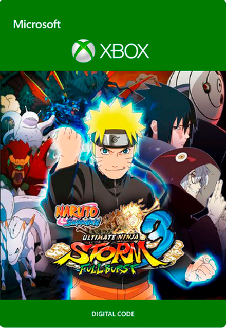 NARUTO SHIPPUDEN: Ultimate Ninja STORM 3 Full Burst (для Xbox One/Series S/X, интерфейс и субтитры на русском языке) [Цифровой код доступа, возможна активация в регион РФ]