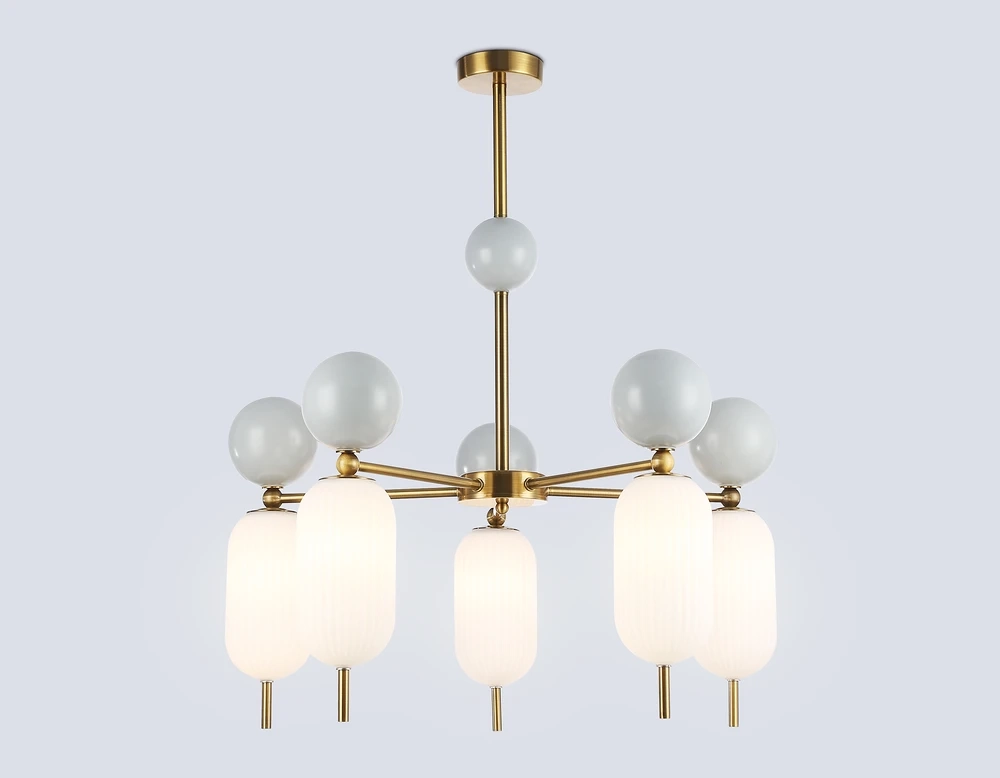 Люстра на штанге Ambrella light CERAMO MODERN LH53104