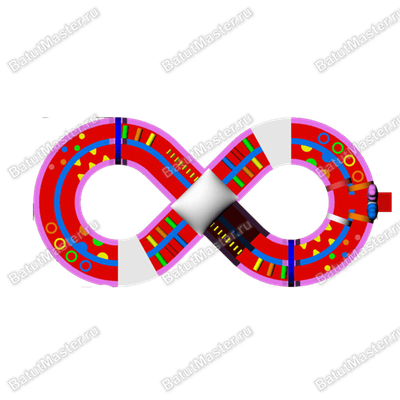 Надувная полоса "Попкорн"