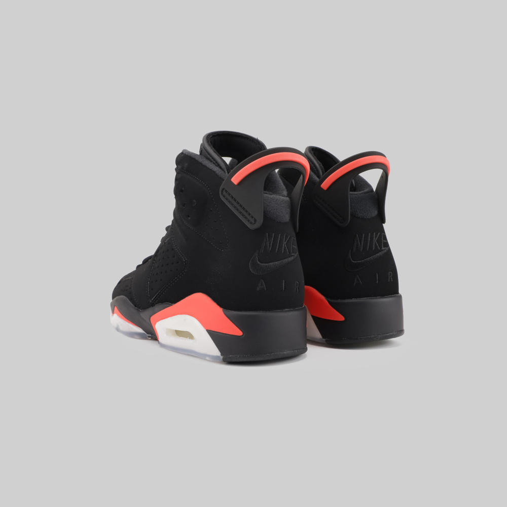 Кроссовки Jordan 6 Retro Black Infrared - купить в магазине Dice с бесплатной доставкой по России