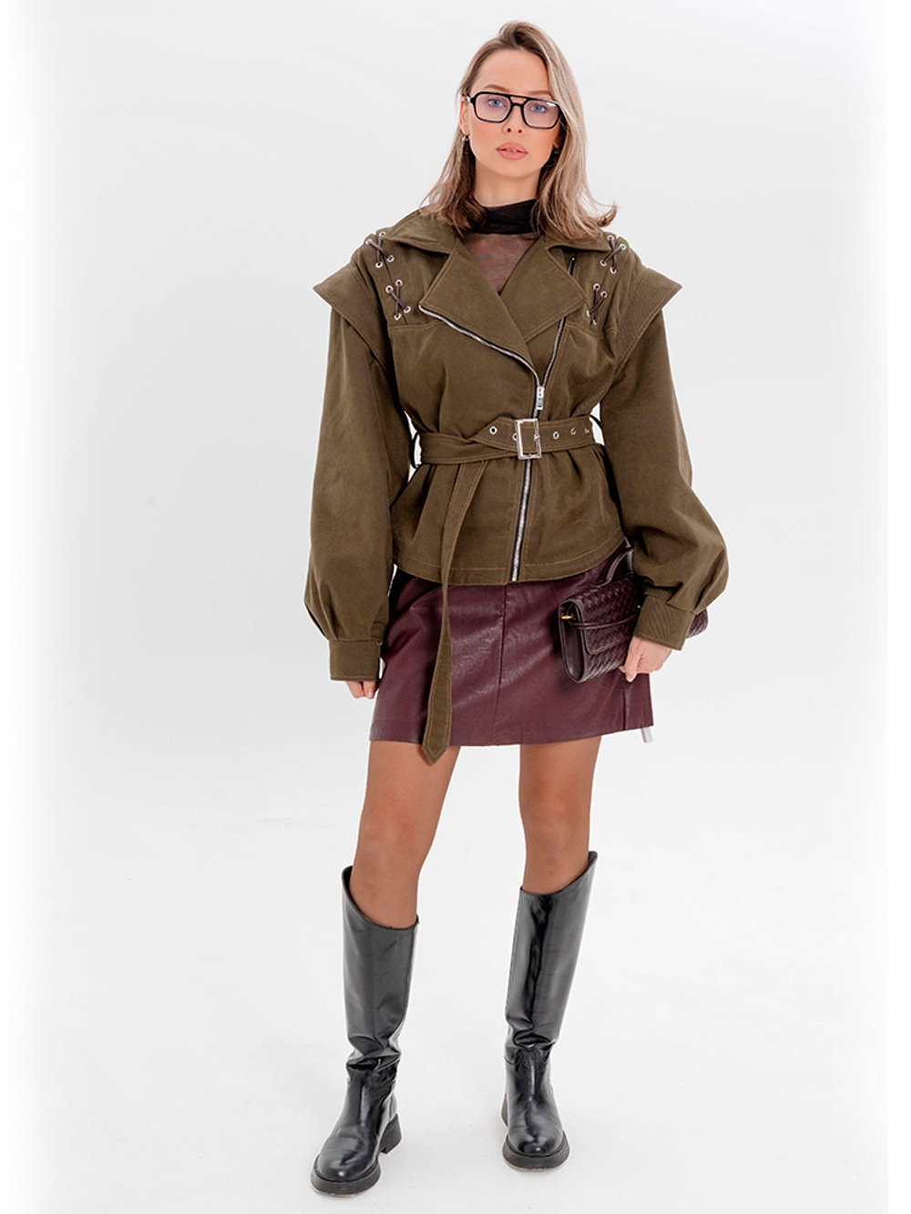 Косуха с отстегивающимися рукавами