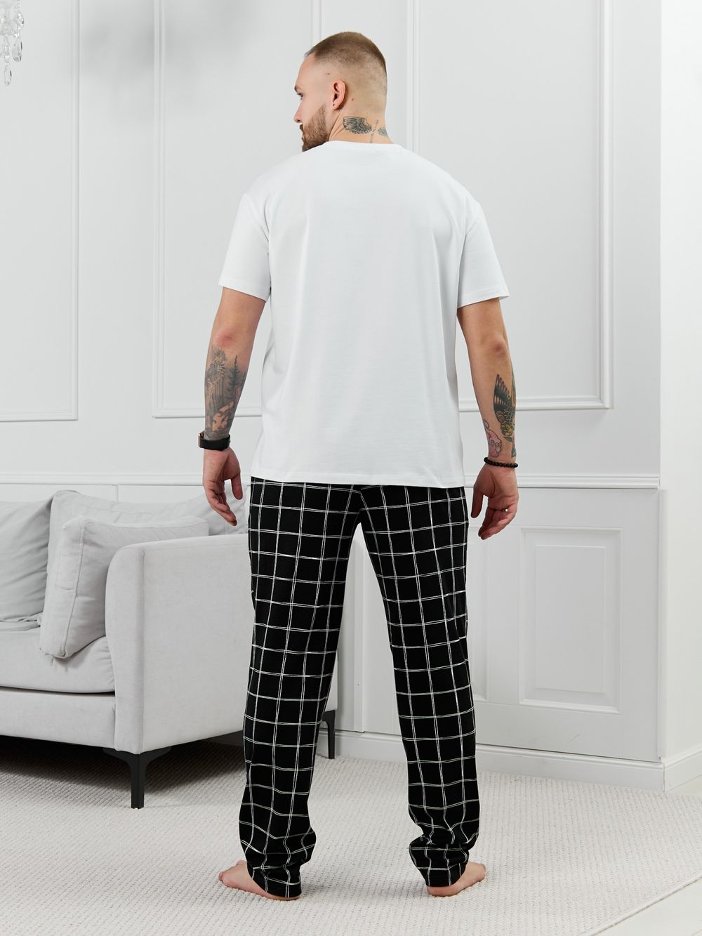 Брюки мужские Тор-1.1 Виотекс КЛЕТКА ЛИНЕАРНАЯ