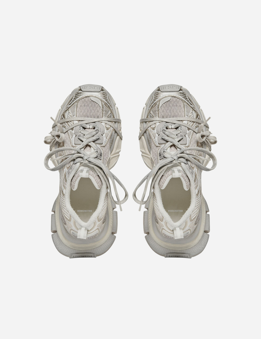 Balenciaga Men's 3XL Sneakers Off White