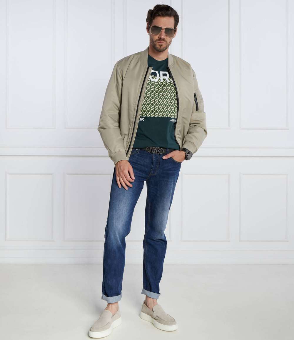 Футболка LATTICE KORS TEE Michael Kors - зеленый(CF351MMFV4)