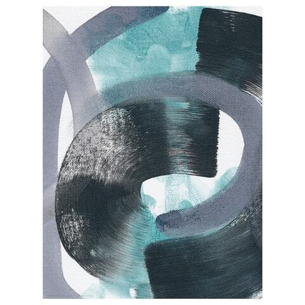 IKEA BILD  (ИКЕА БИЛД)  -  Плакат, Плавание с гусеницами, 30x40 см