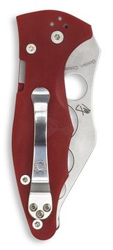 Складной нож Spyderco Yojimbo 2 Trainer 85TR2 c клинком из стали CTS-BD1, рукоять G10