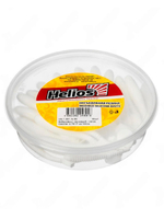 Виброхвост несъедобный Helios Catcher 2,75"/7 см Blue Sparkles & White 30шт. (HS-1-026-N-30)