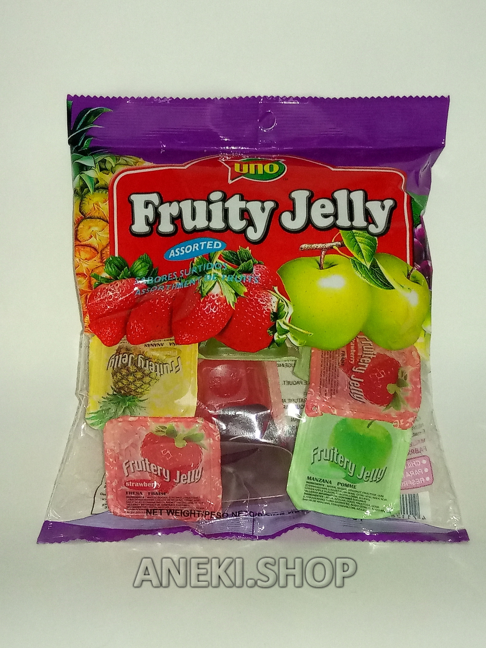 Желе фруктовое желе "Ассорти" 255 г 9 шт. ABC Jelly